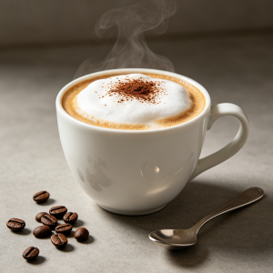 Freshly Brewed Cappuccino